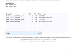 Logiciel Accueil Extrascolaire - DDI SA